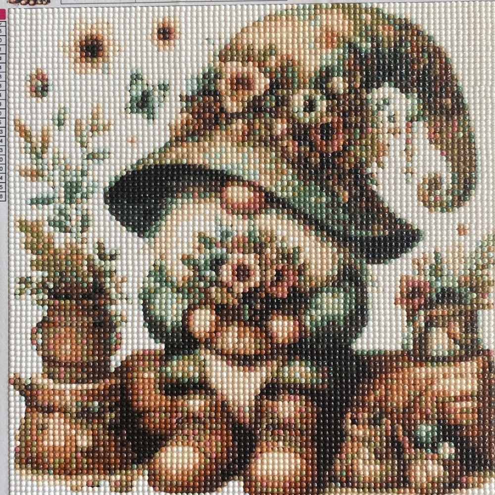 Garden Forest Gnome Diamond Dot Art Picture Painting
